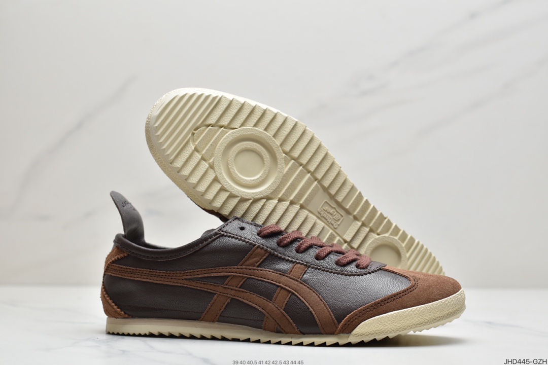 190  Asics Onitsuka tiger 鬼冢虎手工鞋亚瑟士鬼冢虎专柜正品头层小羊皮