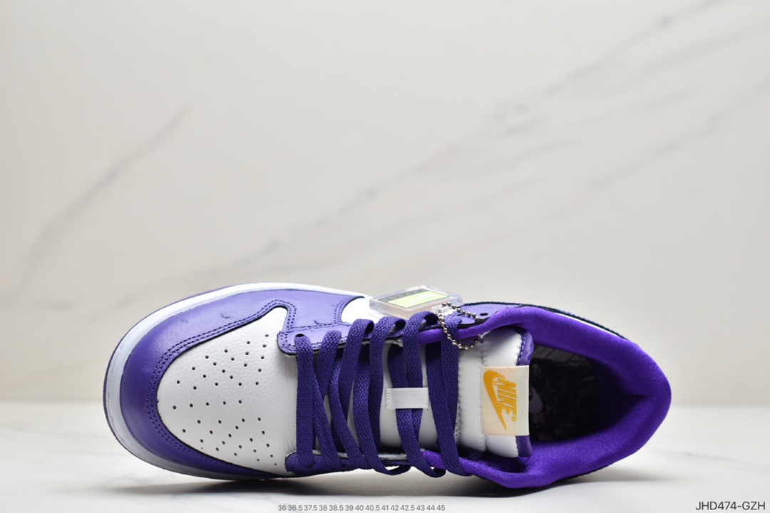 190 耐克Nike Dunk Low ” Flip The Old School ” 白紫鸳鸯倒钩撕纸 DJ4636-100