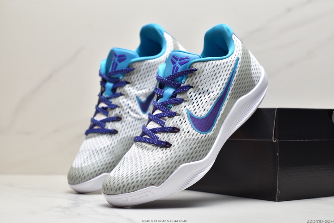 250 耐克Nike Kobe 11 EM篮球鞋运动鞋Nike Kobe 11于2016年发售 836184-100