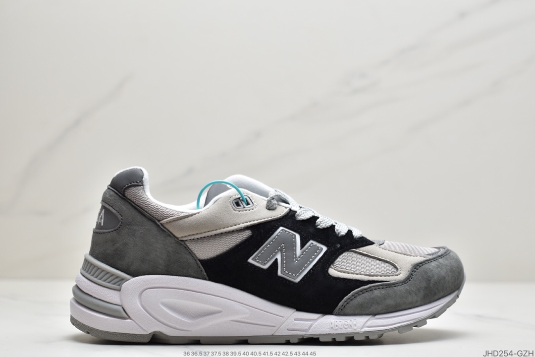 190 新百伦 New Balance 990 V2，正确楦型版本 M990BK2 M990GR2 M990NV2