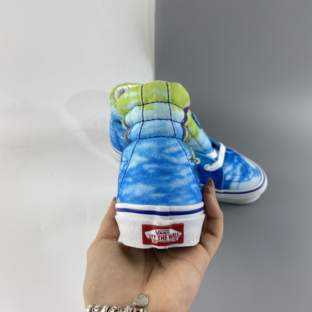 P170 海绵宝宝 x Vans Sk8-Hi 海绵宝宝联名鸳鸯粉黄  派大星男女款板鞋帆布休闲鞋 VN0A32QQZAW