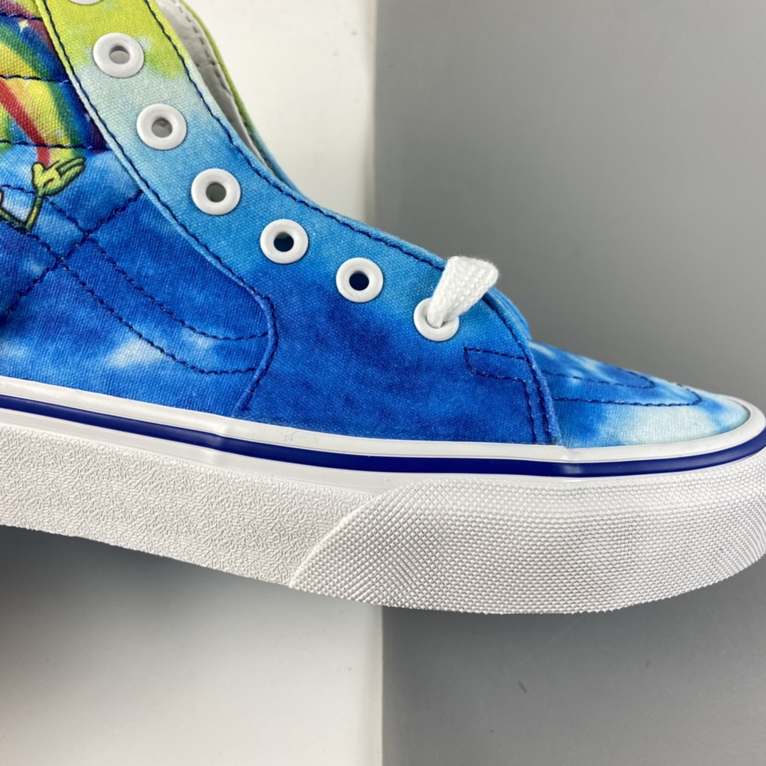 P170 海绵宝宝 x Vans Sk8-Hi 海绵宝宝联名鸳鸯粉黄  派大星男女款板鞋帆布休闲鞋 VN0A32QQZAW