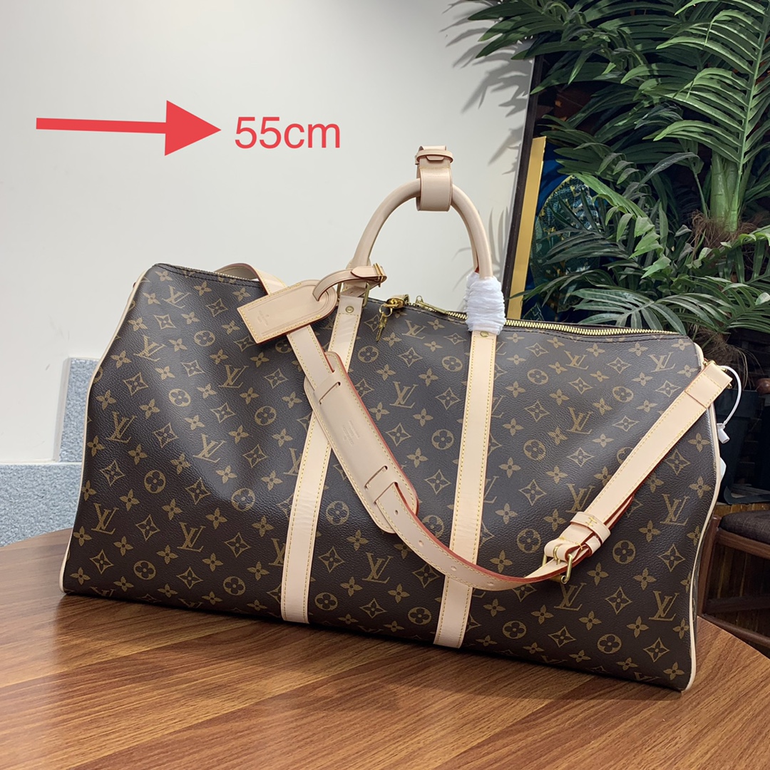 Louis Vuitton LV Keepall Travel Bags Monogram Canvas M41414