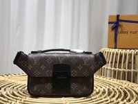 Louis Vuitton Belt Bags & Fanny Packs Handbags Black Canvas m45807