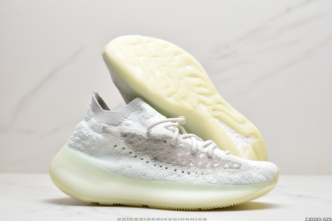 240 椰子380 蜜桃粉 adidas 三叶草 YEEZY BOOST 380 桃粉色外底包裹BOOS中底 GY2649