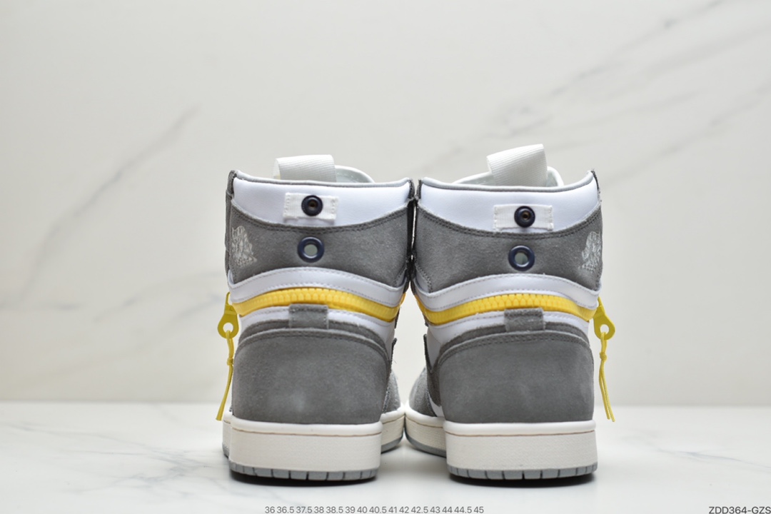 230 耐克Air Jordan 1 Switch ” Light Smoke Grey ” 烟灰拉链CW6576-100