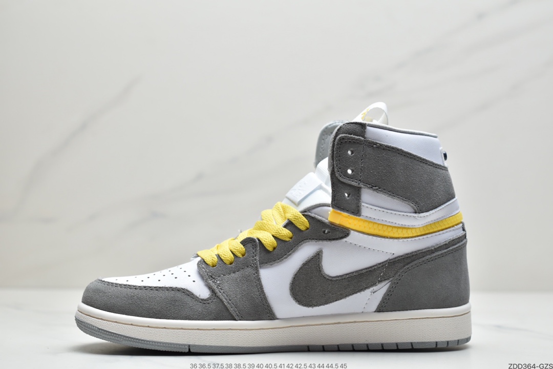 230 耐克Air Jordan 1 Switch ” Light Smoke Grey ” 烟灰拉链CW6576-100