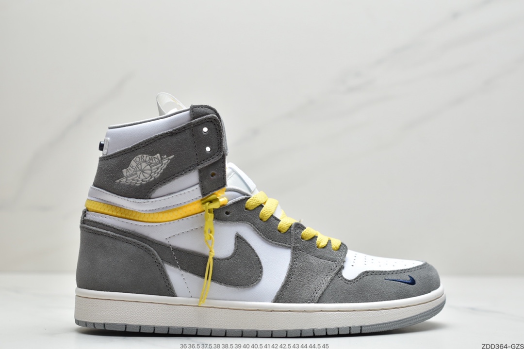 230 耐克Air Jordan 1 Switch ” Light Smoke Grey ” 烟灰拉链CW6576-100