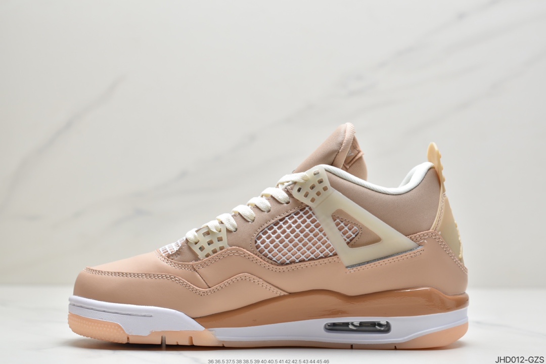 190 耐克Nike WMNS Air Jordan 4 Retro”Shimmer”迈克尔·乔丹AJ4代中帮复古休闲运动文化篮球鞋 DJ0675-200