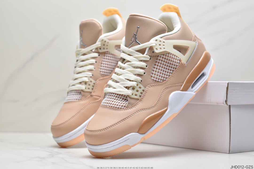 190 耐克Nike WMNS Air Jordan 4 Retro”Shimmer”迈克尔·乔丹AJ4代中帮复古休闲运动文化篮球鞋 DJ0675-200