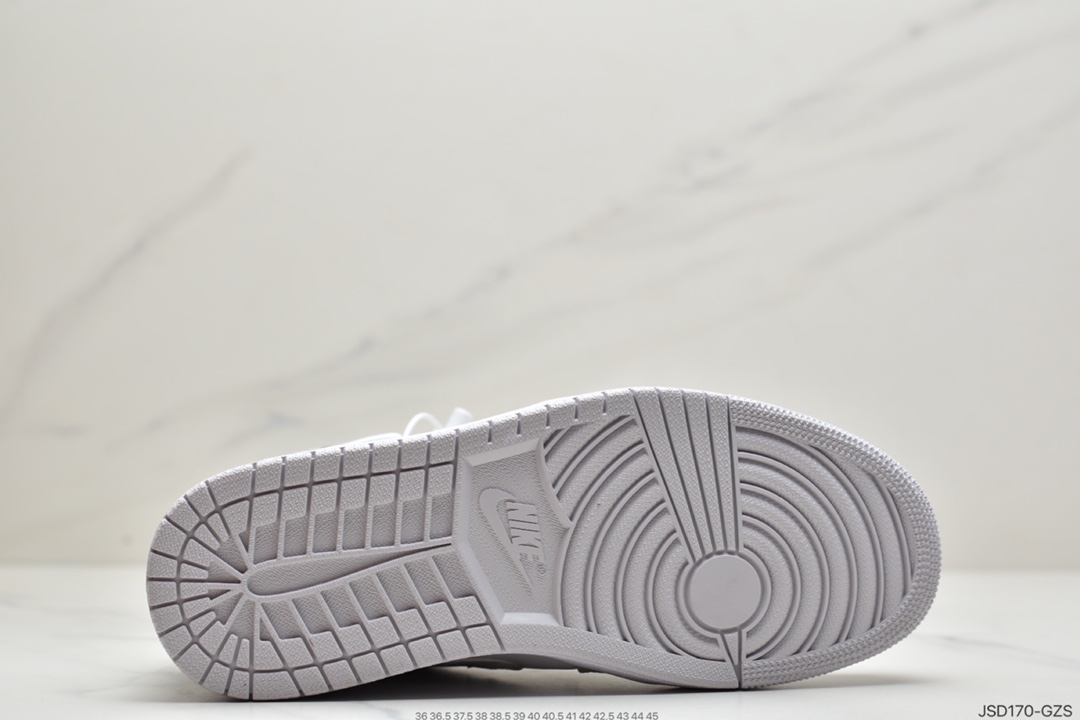 200 NIKE Air Jordan 1 Retro Mid”White Camo”AJ1 休闲运动篮球鞋“白灰迷彩”DC9035-100