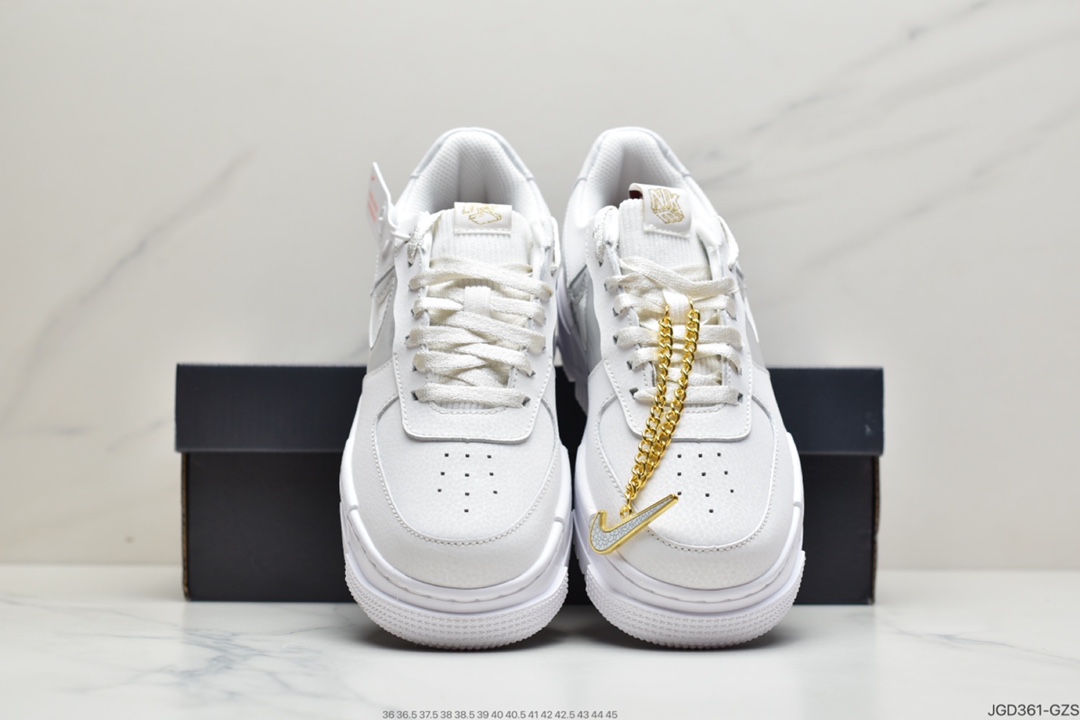 180 耐克Nike Air Force 1’07 解构风格PIXEL 空军一号 DC1160-100