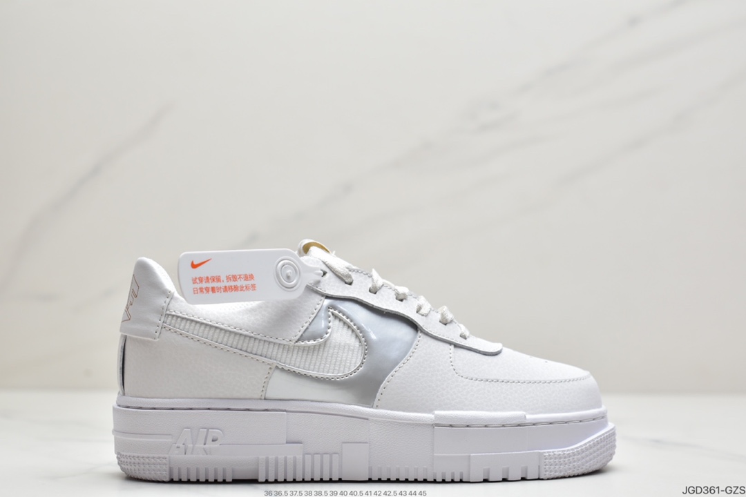 180 耐克Nike Air Force 1’07 解构风格PIXEL 空军一号 DC1160-100