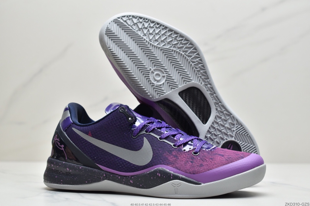 280 耐克Nk Kobe 8 System 科比8代复刻实战运动低帮文化篮球鞋   555035-500