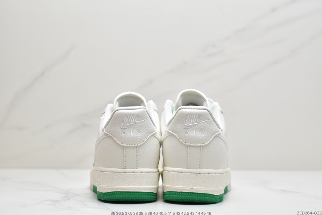 260 耐克 空军 米白色 蓝橙色 双小钩  Nike AIR FMRCE 1‘07 SU19 空军一号低帮  CT1989-105