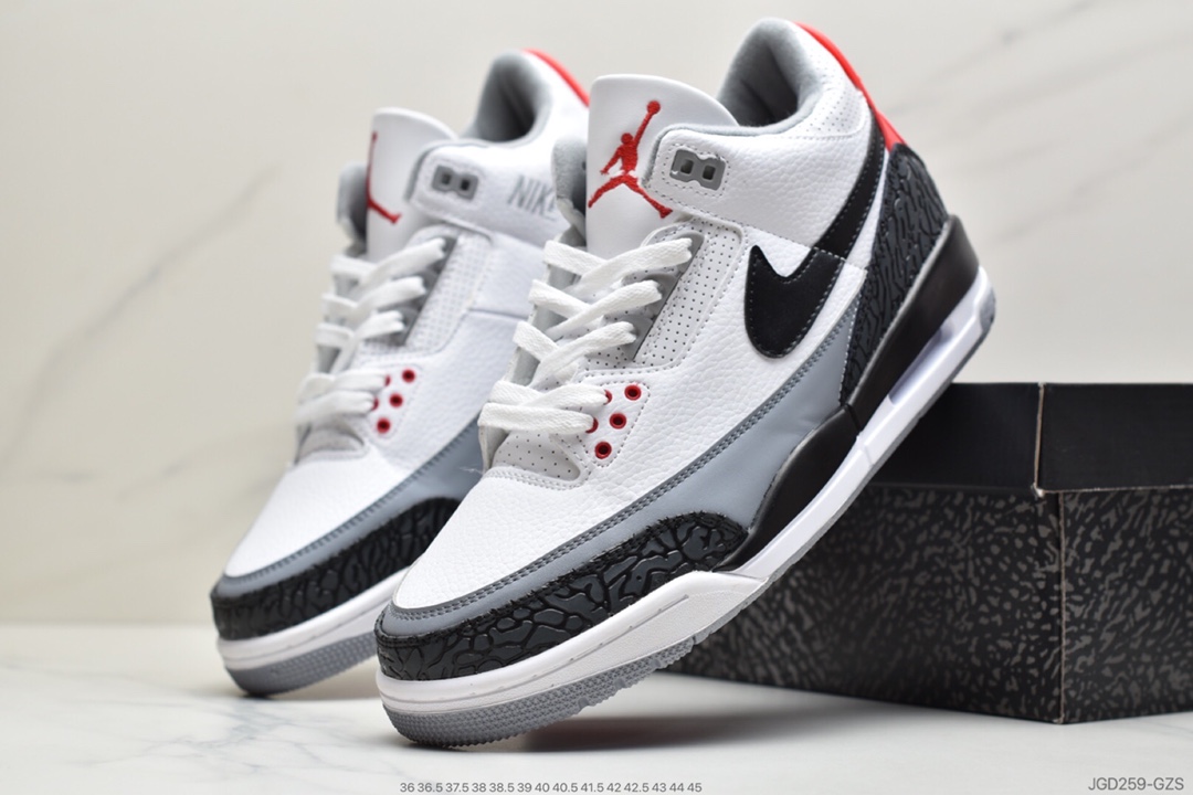 190 A Ma Maniére x Air Jordan 3 做旧联名 DH3434-110