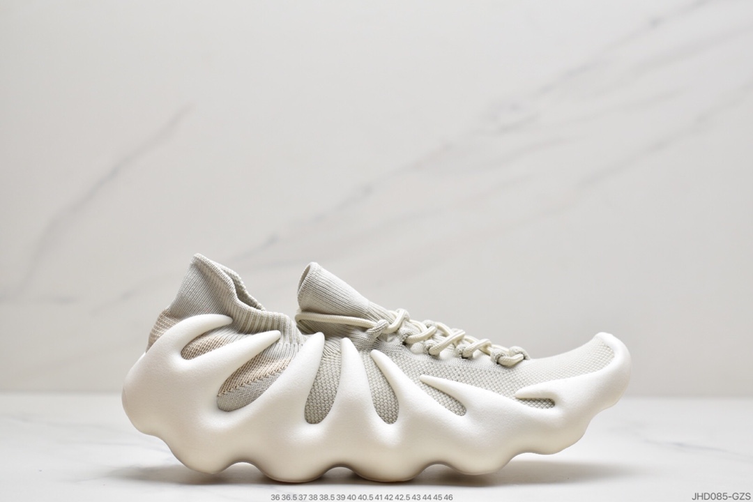 190 adidas Yeezy 450 QX/YY ” Cloud White ” 侃爷椰子 贾斯丁比伯同款  H68039