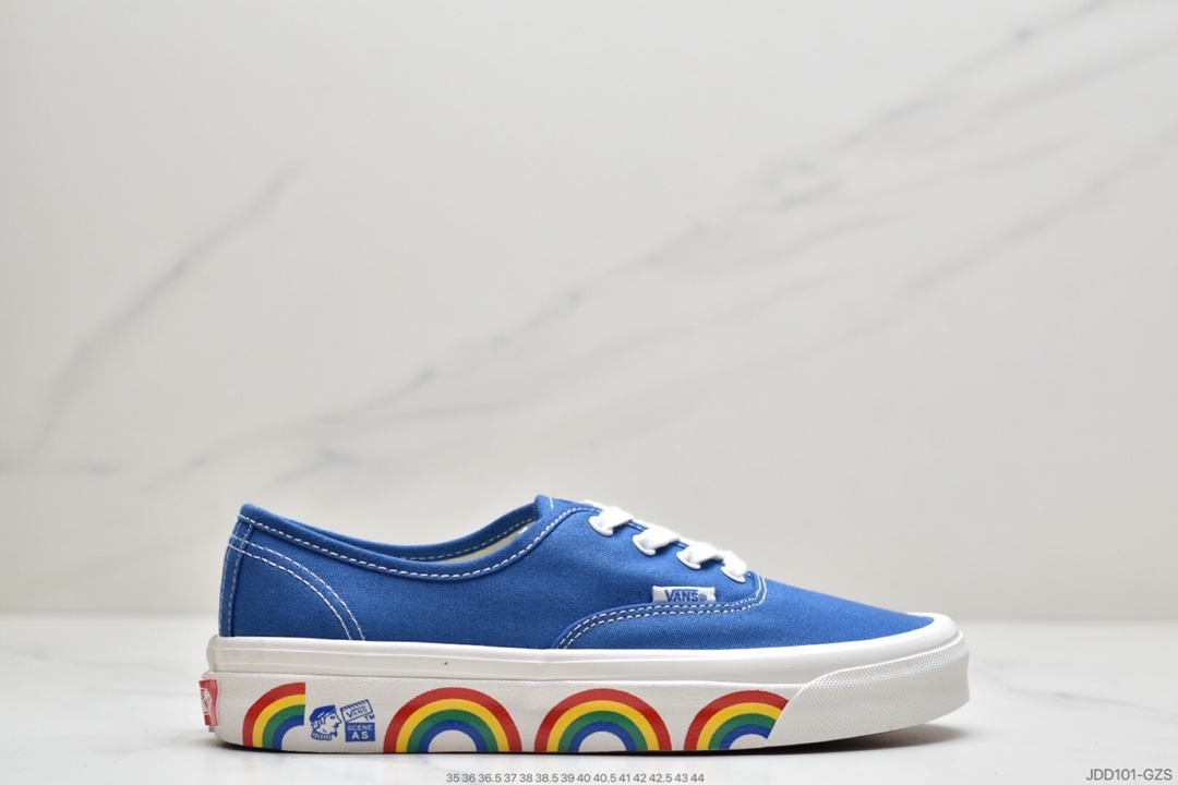 120 万斯Vans Authentic 44DX经典安娜海姆 4孔低帮硫化滑板鞋复古AUT高端硫化