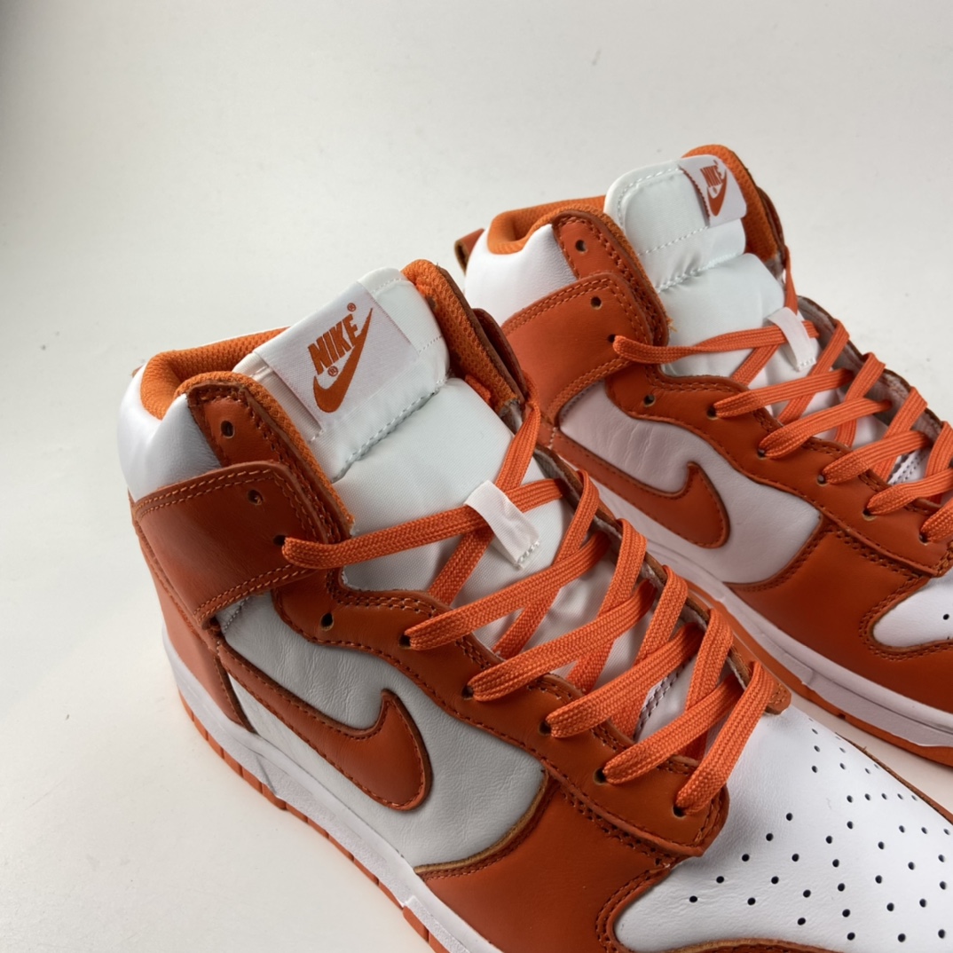 P400 Nike SB Dunk High Retro“Orange Blaze”2021版白橙扣篮系列高帮休闲运动滑板板鞋 DD1399-101-莆田鞋,莆田鞋货源,高仿鞋,高仿鞋货源,安福档口,莆田高仿鞋,莆田鞋批发,高仿鞋批发,莆田高仿运动鞋,高仿运动鞋,莆田运动鞋 P400 Nike SB Dunk High Retro“Orange Blaze”2021版白橙扣篮系列高帮休闲运动滑板板鞋 DD1399-101