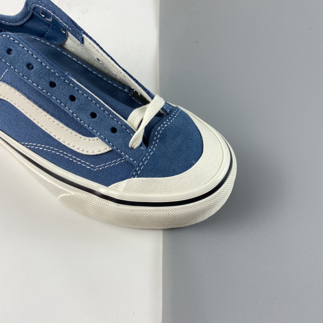 P140 Vans Style 36 SF 包头牛仔蓝 权志龙短头限定版滑板鞋 纯正硫化底 VN0A3MVL42R