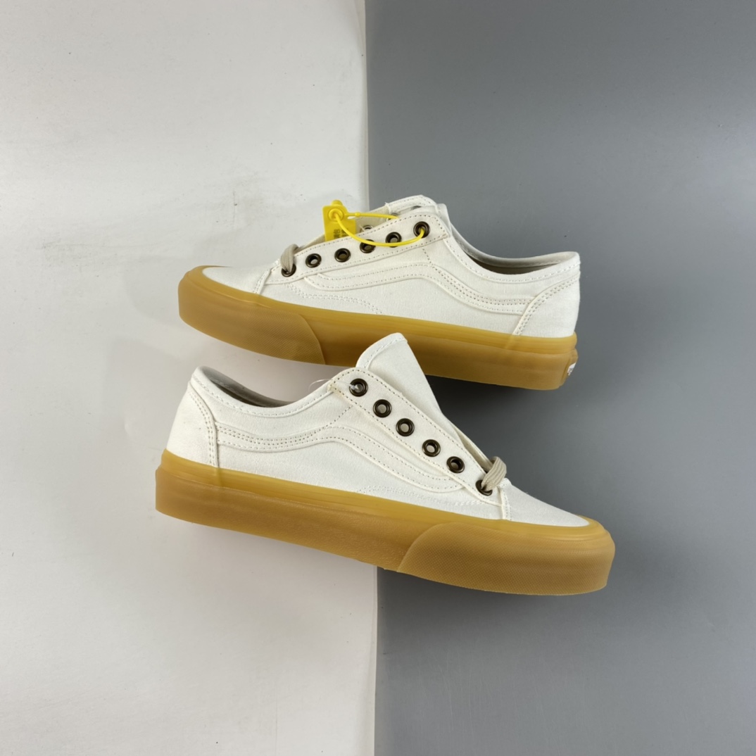 P150 Vans Style 36 范斯官方 环保系列  米色生胶鞋底低帮板鞋运动鞋 VN0A5HYP9GZ
