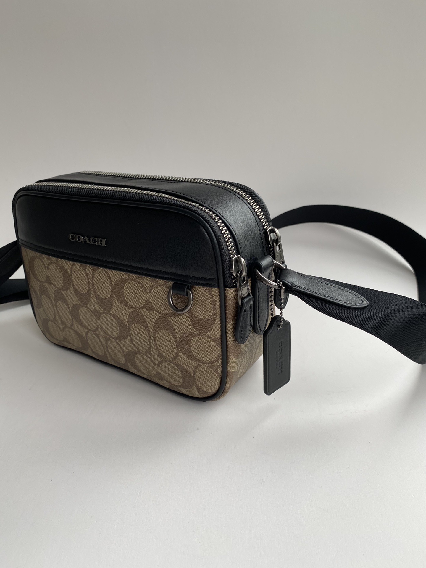 Coach ～纯原 COACH 蔻驰 C4149 最新奥莱款 款 男士单肩背斜挎包相机包