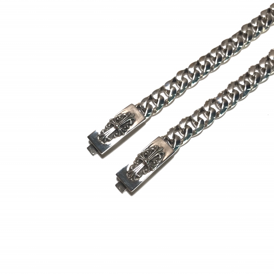 Chrome Hearts 新品上架𝐂𝐡𝐫𝐨𝐦𝐞 𝐡𝐞𝐚𝐫𝐭𝐬 克罗心长十字花手链