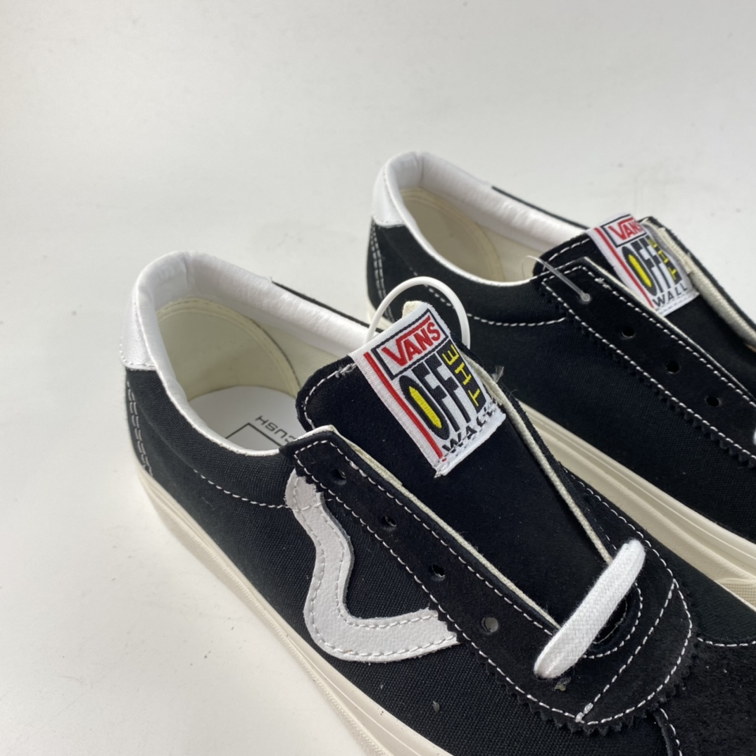 P150 VANS  Style 73 DX Anaheim Factory OG安纳海姆复古黑色低帮男女情侣款硫化滑板帆布鞋 VNOA3WLQUL1