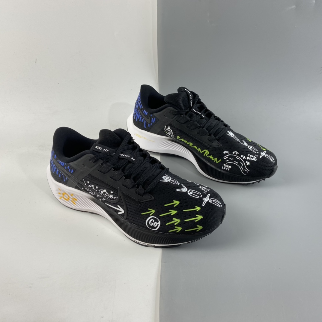 P200 Nike Air Zoom Pegasus 38 耐克网面透气跑鞋 DM3274-001