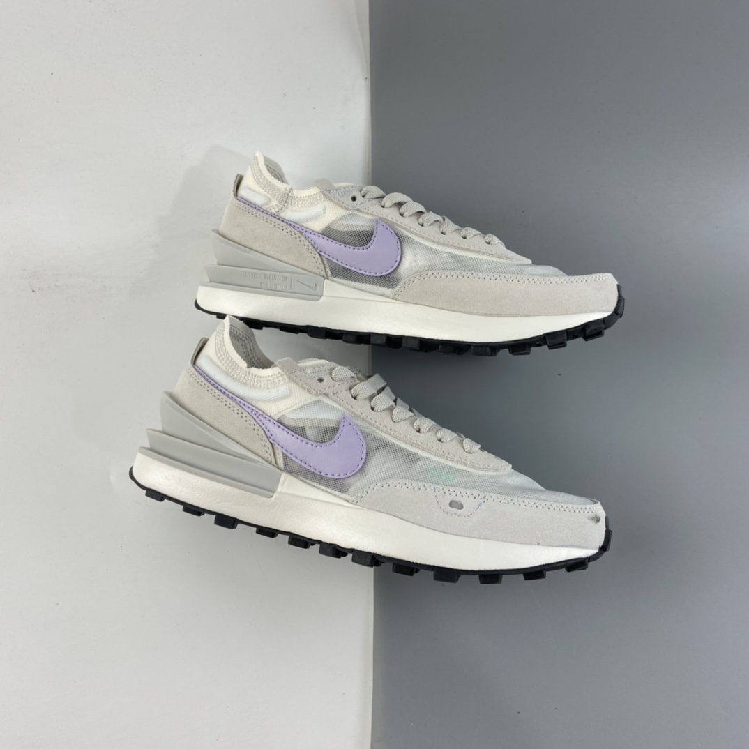 P220 Nike Waffle One ” Summit White ” 网面透气休闲跑步鞋 DC2533-101