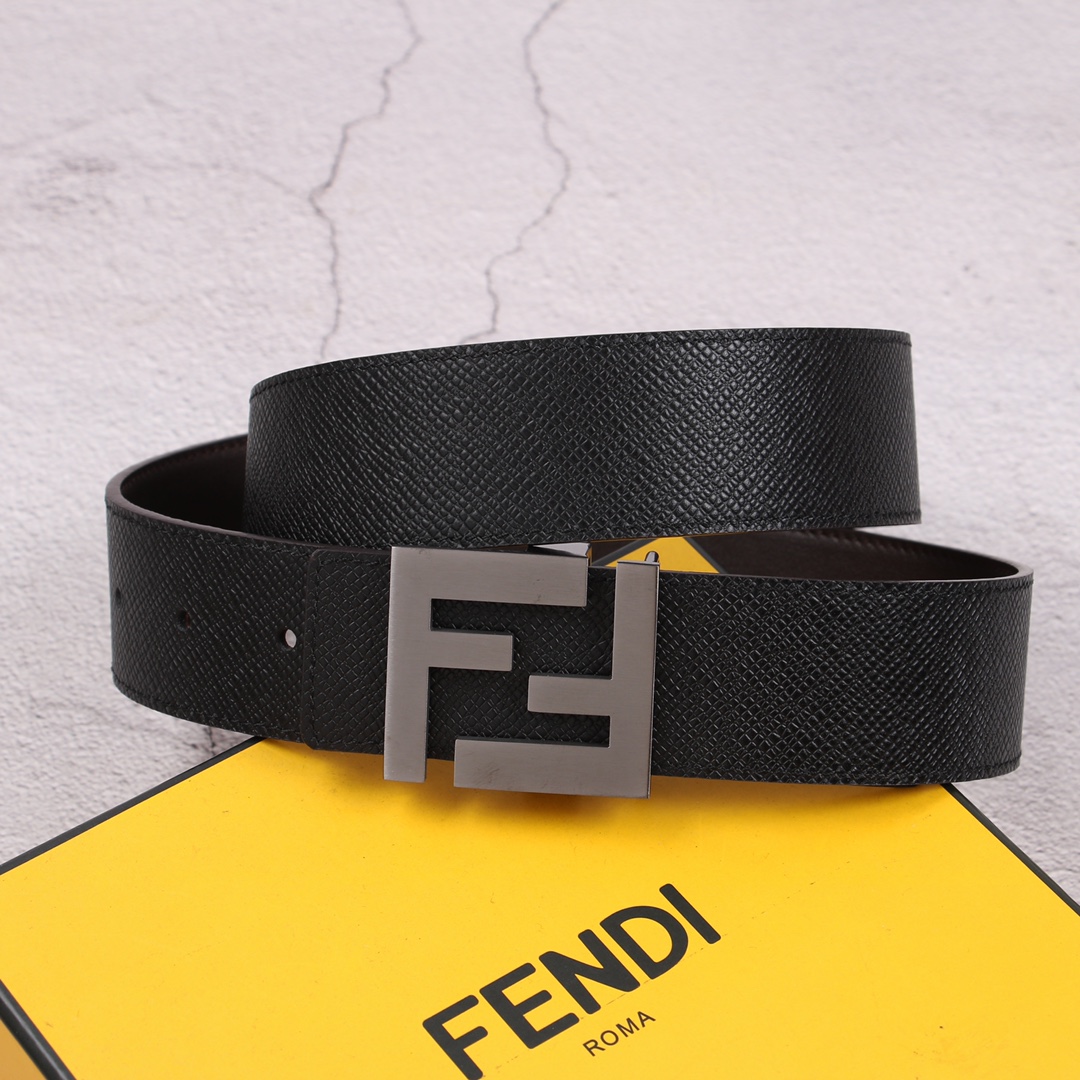FENDI芬迪专柜同款宽4.0CM双