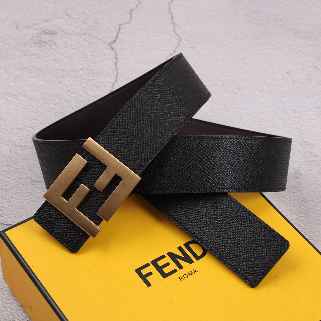 FENDI芬迪专柜同款宽4.0CM双
