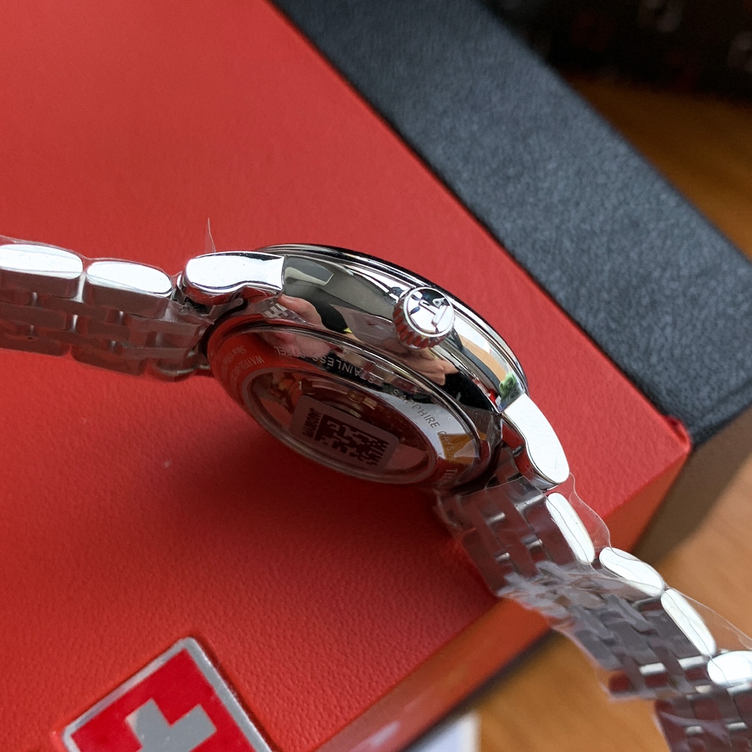 TISSOT T122 Series: Classic Retrospect with Steel Blue Pointer & Swiss ETA Movement - 图片 7