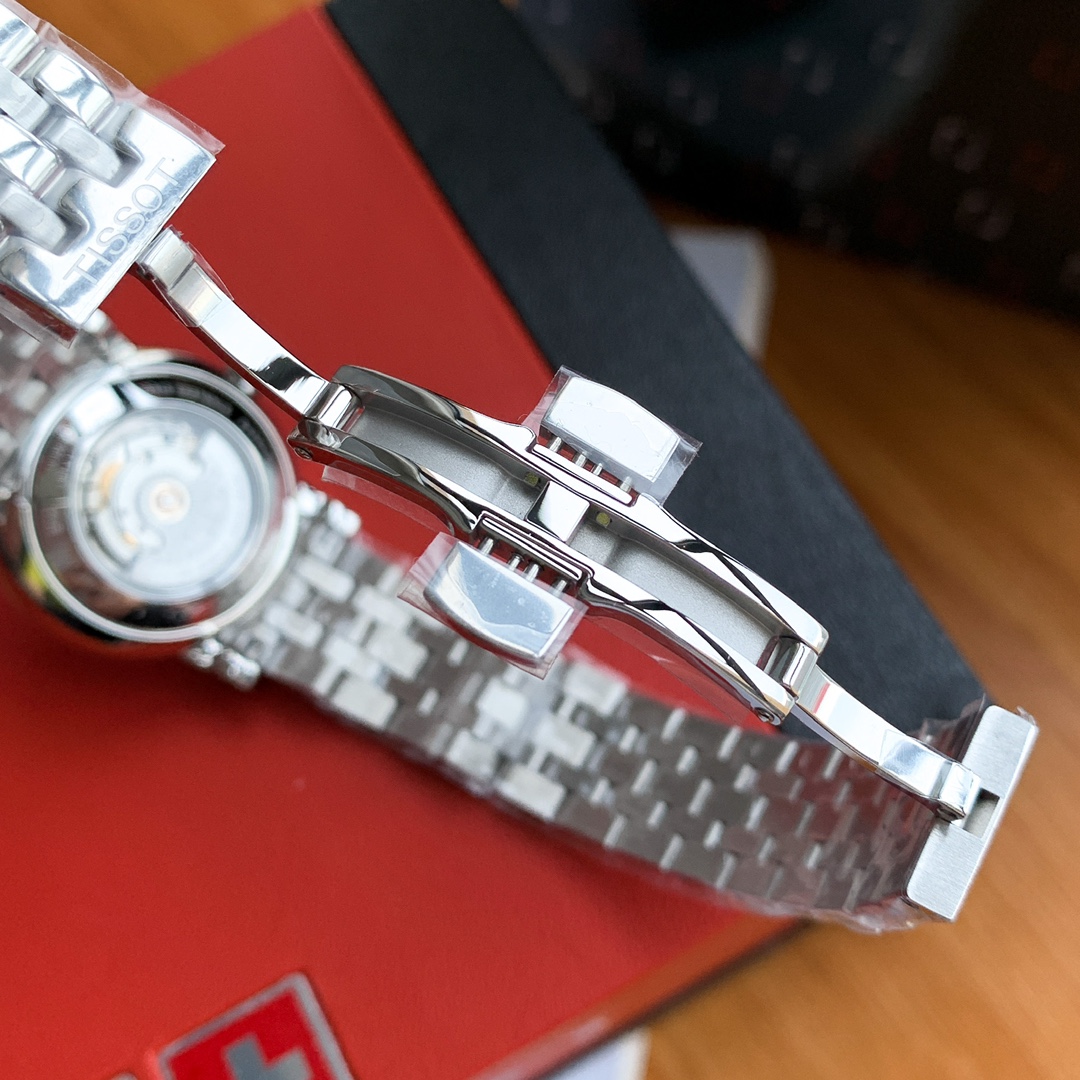 TISSOT T122 Series: Classic Retrospect with Steel Blue Pointer & Swiss ETA Movement - 图片 9