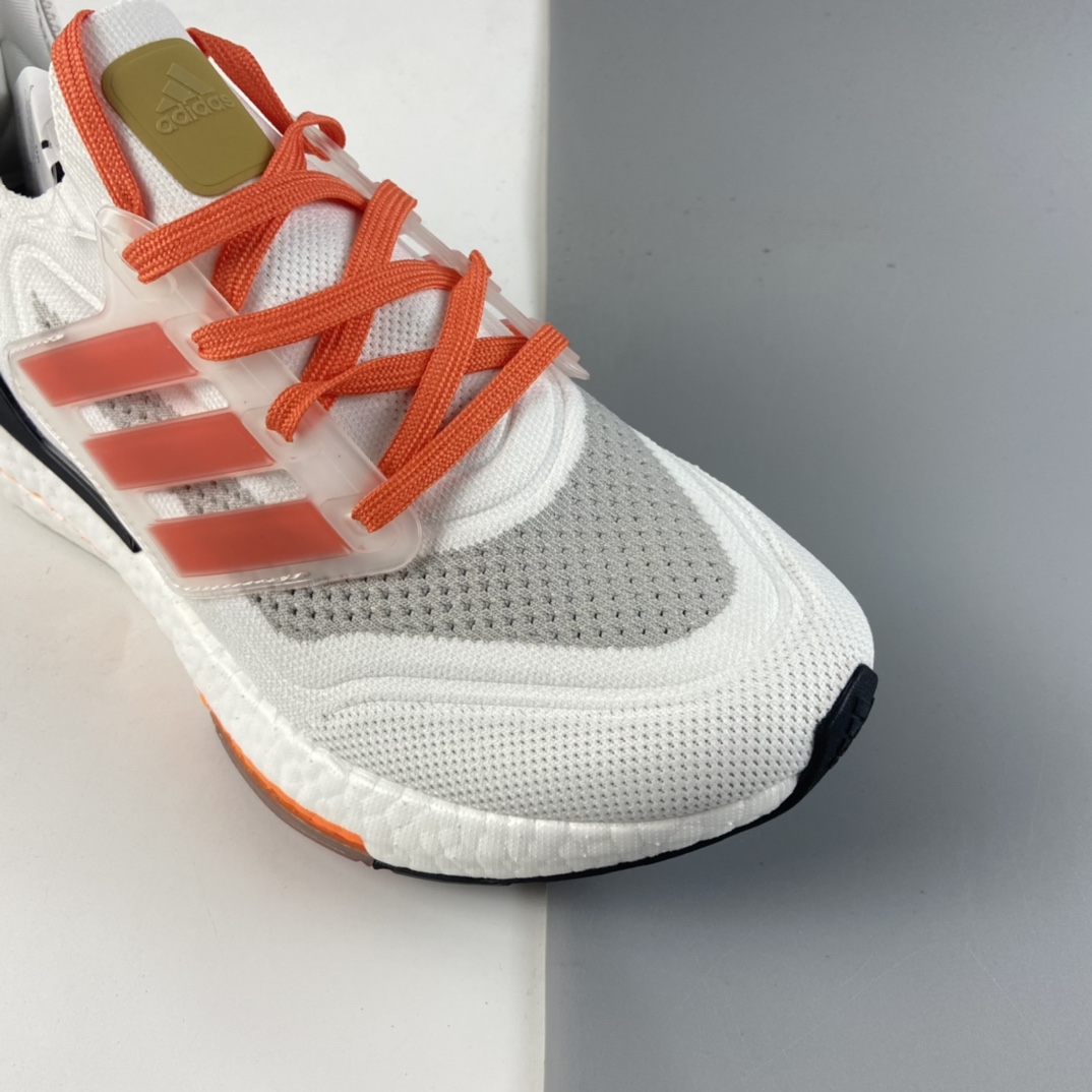 P200 AD UltraBoost 21 加厚爆米花袜套式针织鞋面休闲运动慢跑鞋 FZ2106