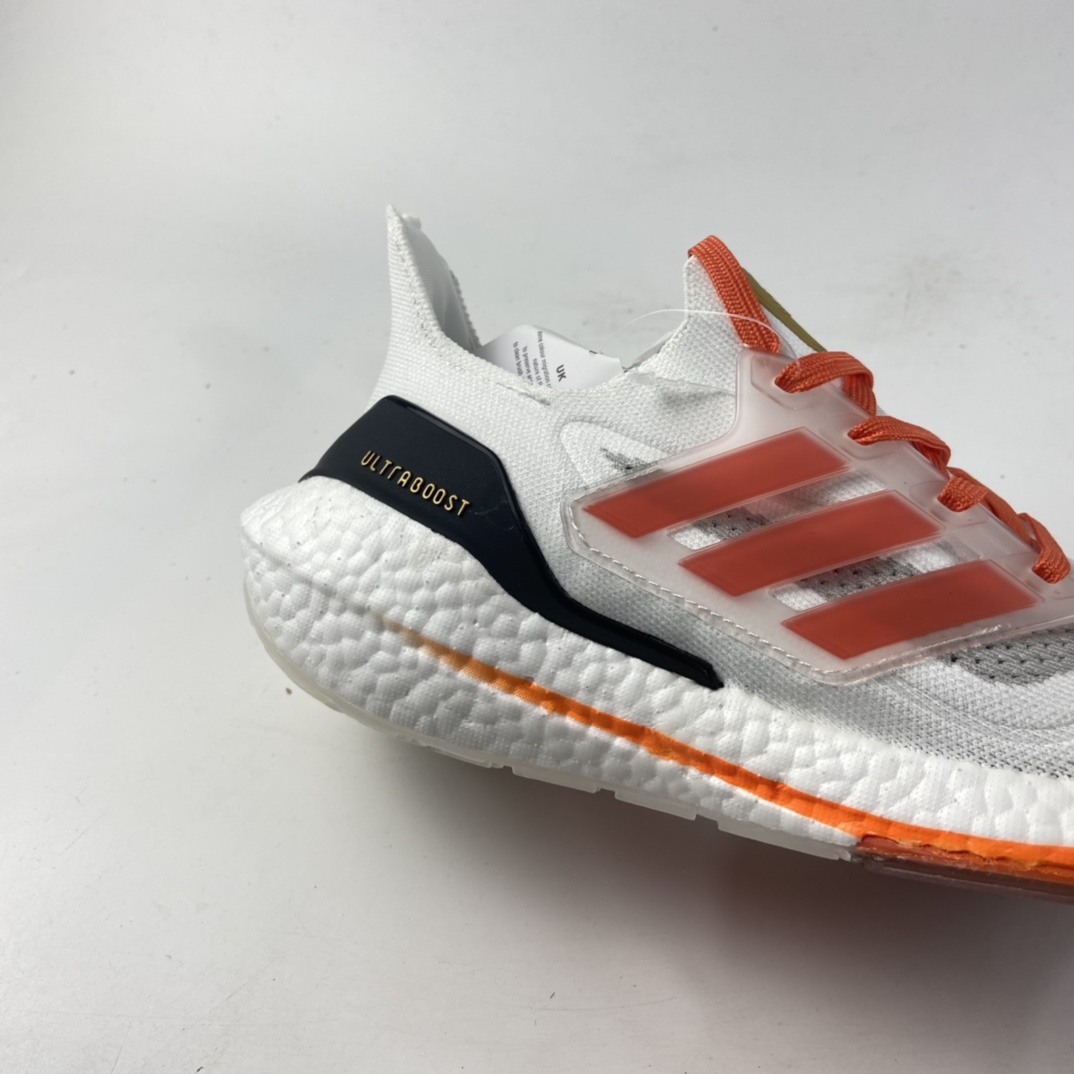 P200 AD UltraBoost 21 加厚爆米花袜套式针织鞋面休闲运动慢跑鞋 FZ2106