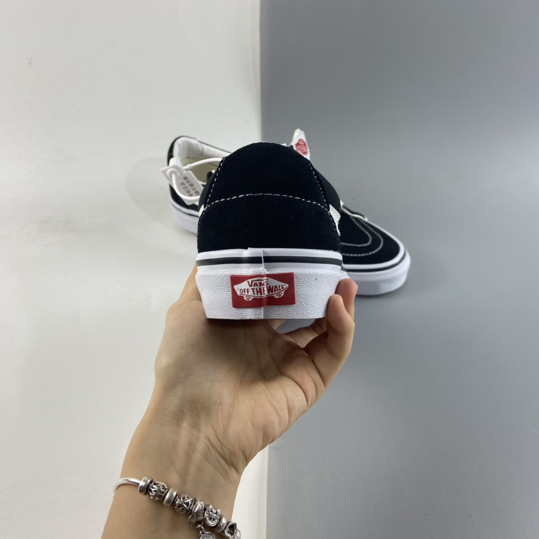 P150 VANS SK8-LOW 范斯经典款男子黑白低帮休闲板鞋帆布鞋 VN0A4UUK6BT