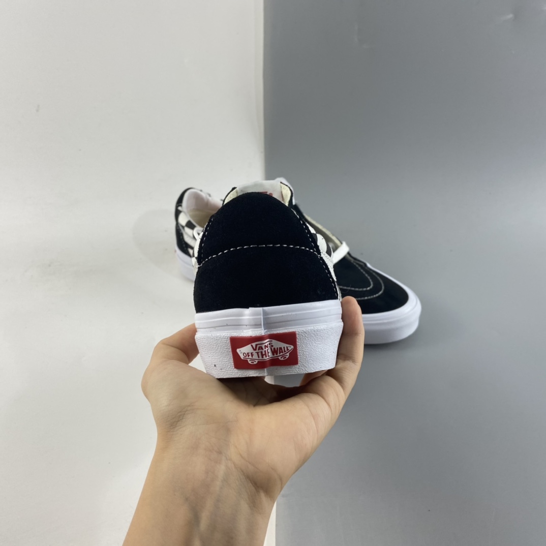P150 VANS SK8-LOW 范斯经典款男子黑白棋盘格低帮休闲板鞋帆布鞋 VN0A4UUK4W7