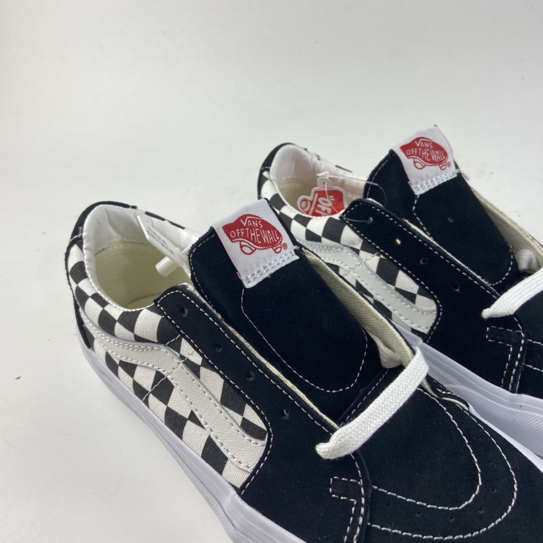 P150 VANS SK8-LOW 范斯经典款男子黑白棋盘格低帮休闲板鞋帆布鞋 VN0A4UUK4W7