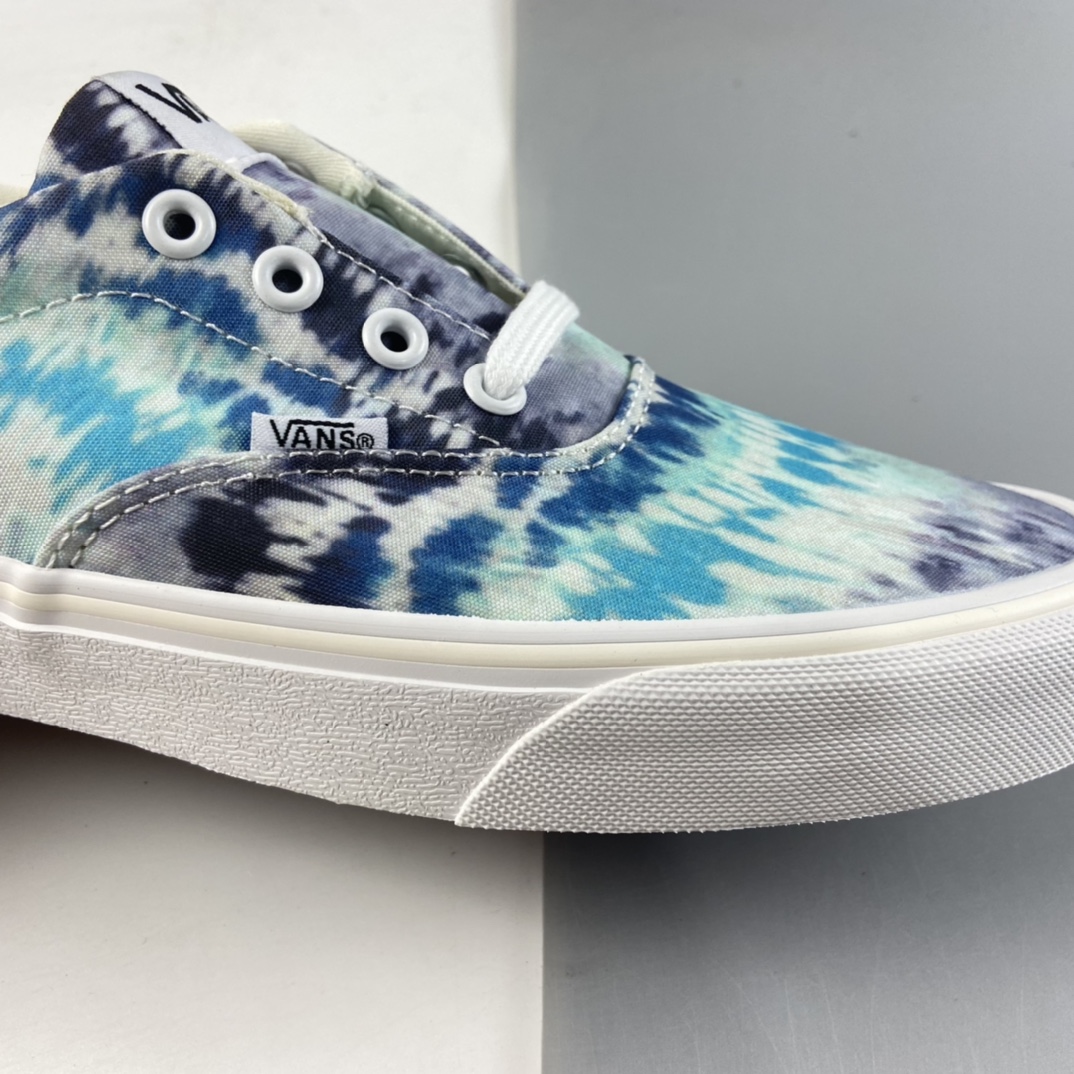P150 Vans范斯官方-网红小白鞋 国风系列彩色印染女鞋ERA低帮帆布鞋 VN0A3MVZ54H