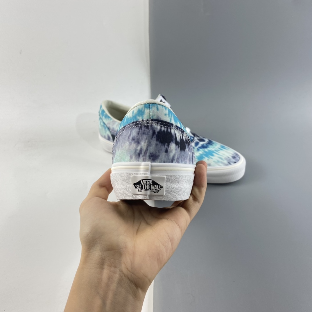 P150 Vans范斯官方-网红小白鞋 国风系列彩色印染女鞋ERA低帮帆布鞋 VN0A3MVZ54H