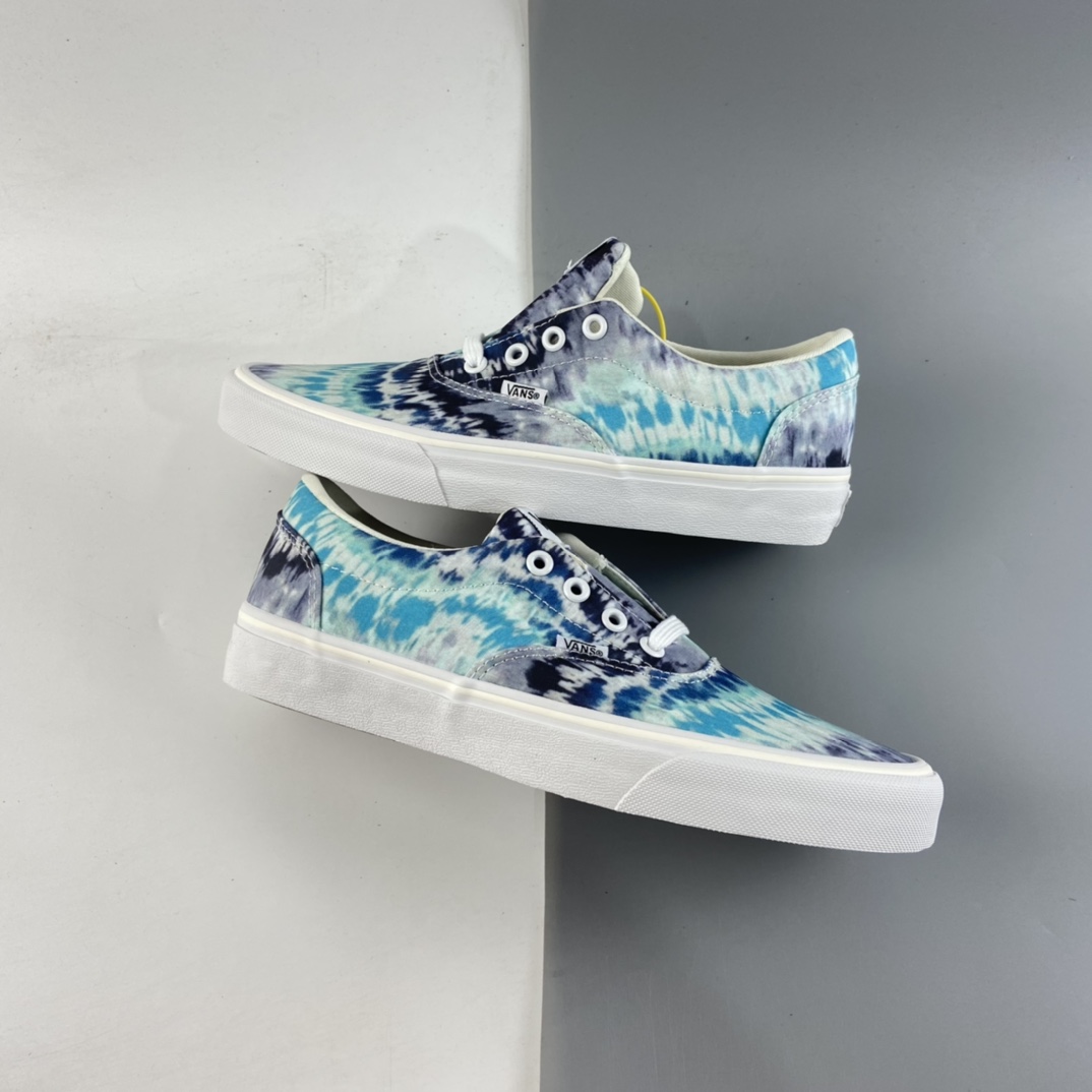 P150 Vans范斯官方-网红小白鞋 国风系列彩色印染女鞋ERA低帮帆布鞋 VN0A3MVZ54H