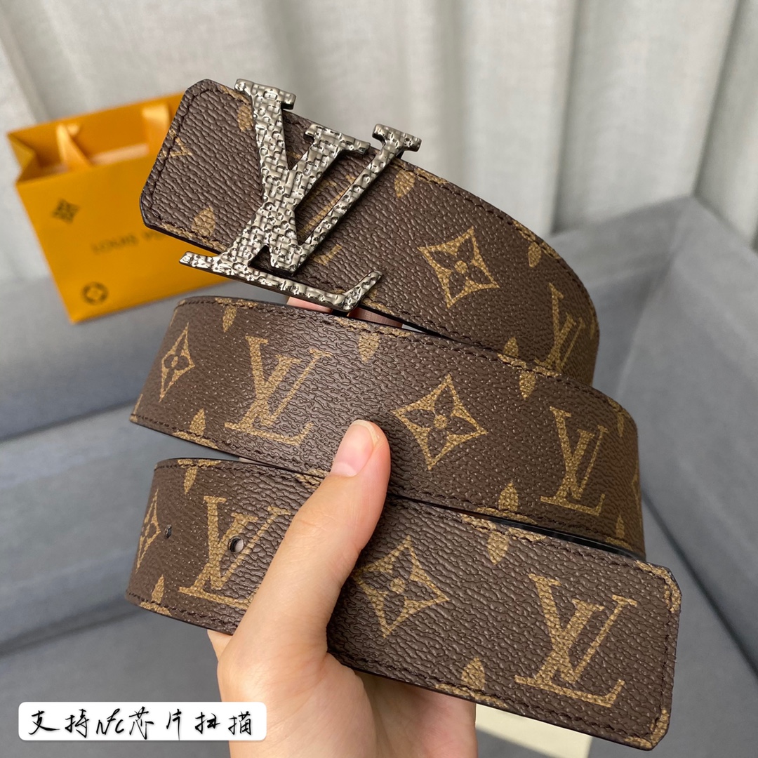 Louis Vuitton Belts Replica AAA+ Designer
 Black Monogram Eclipse Canvas Spring/Summer Collection