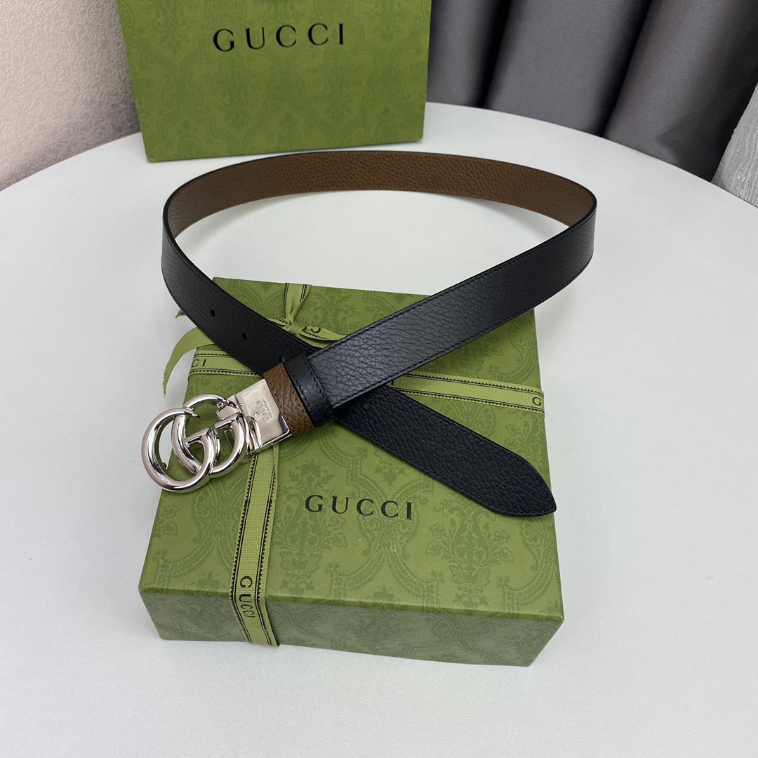 GUCCI頂級原單寬度3cm双面进口