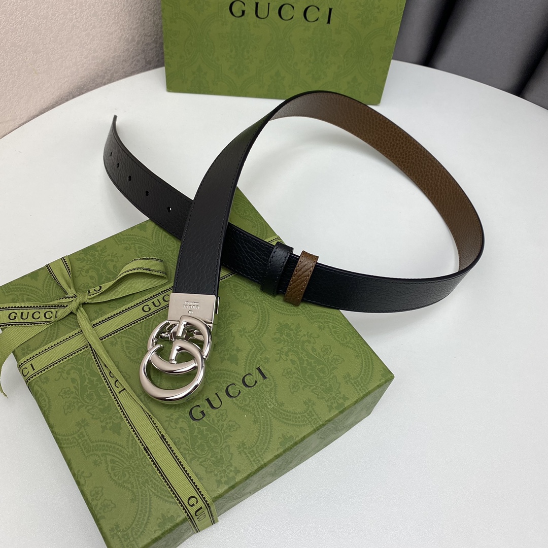 GUCCI頂級原單寬度3cm双面进口