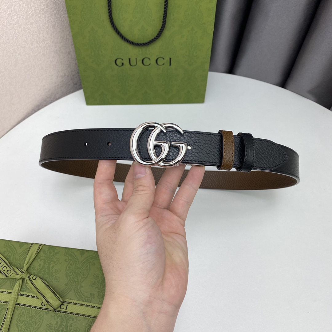 GUCCI頂級原單寬度3cm双面进口