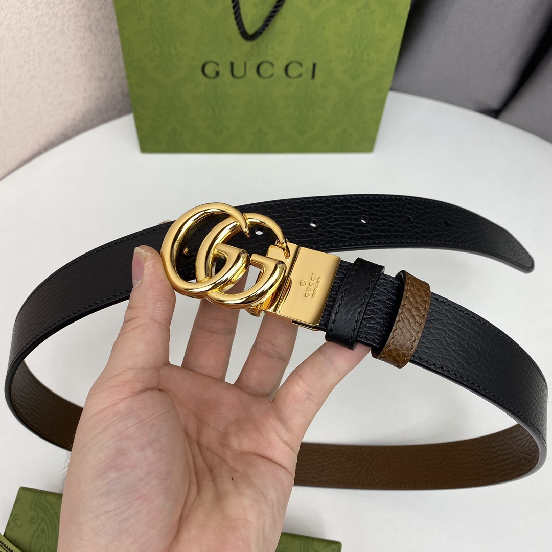 GUCCI頂級原單寬度3cm双面进口