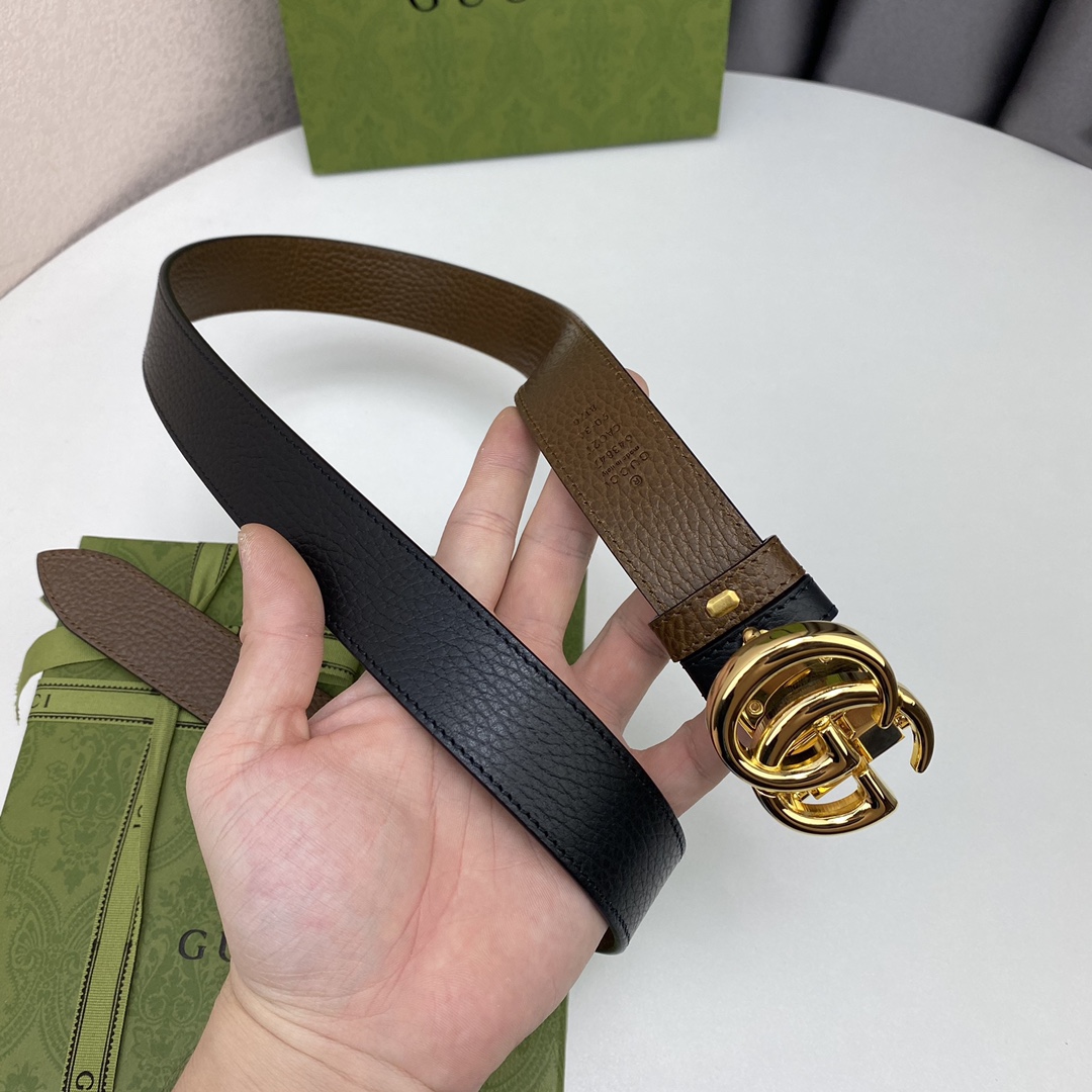 GUCCI頂級原單寬度3cm双面进口