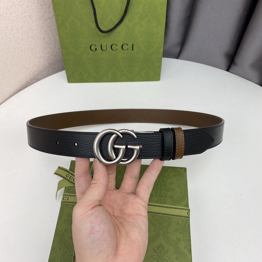 GUCCI頂級原單寬度3cm双面进口