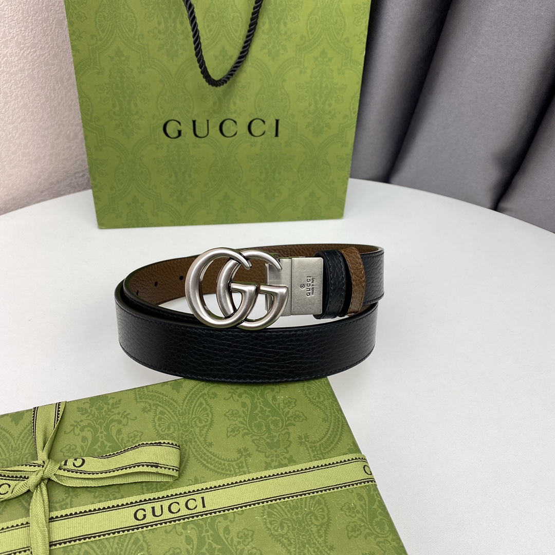 GUCCI頂級原單寬度3cm双面进口